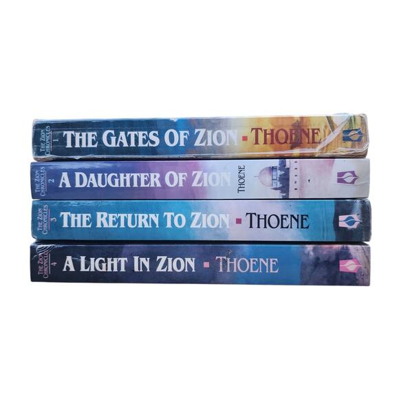The Zion Chronicles Books By Bodie Thoene Volumes 1-4 Historical Fiction Lot - Picture 2 of 11